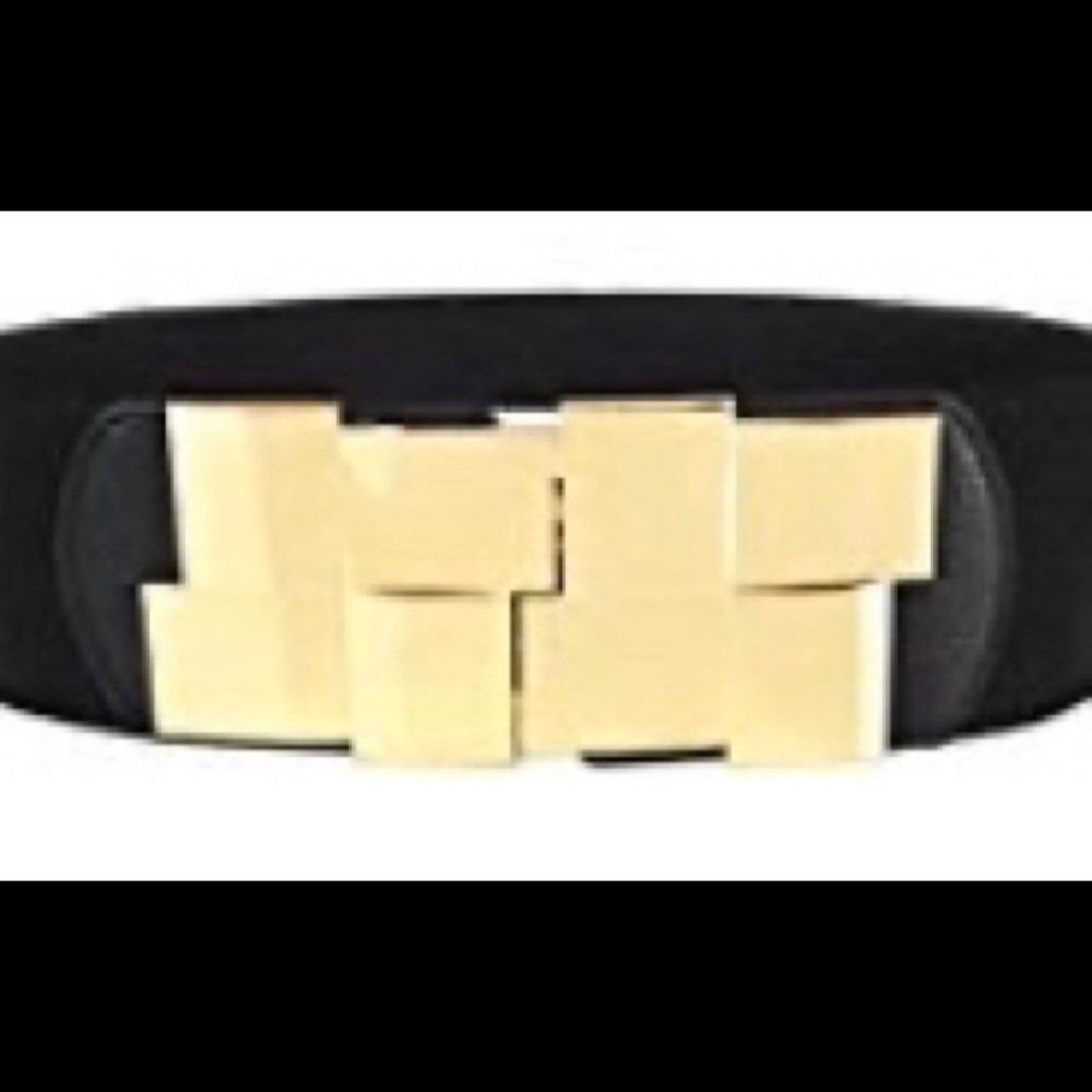 (5) Buckle Thick Elastic High Waist Fashion Belt